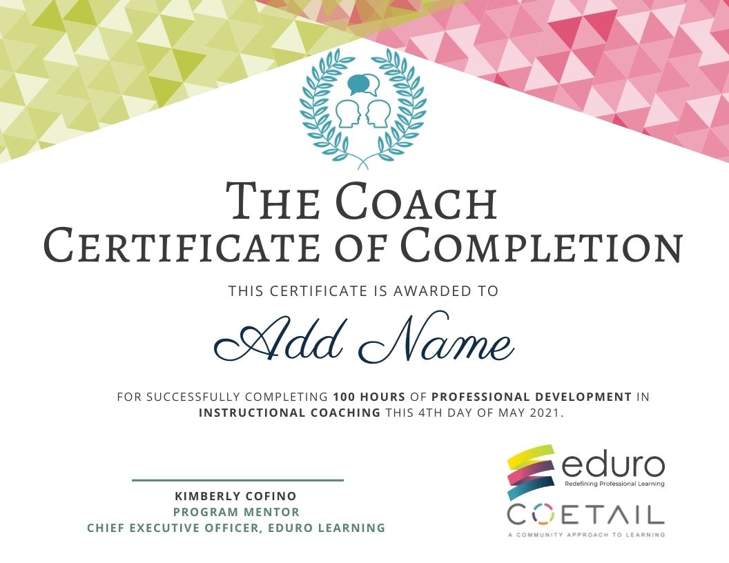 The Coach Certificate & Mentorship Program Eduro Learning
